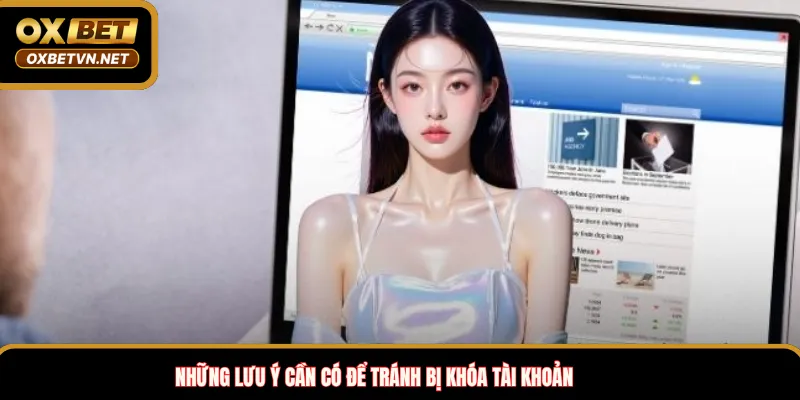 Những lưu ý cần có để tránh bị khóa tài khoản