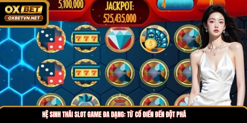 Hệ sinh thái slot game đa dạng: Từ cổ điển đến đột phá